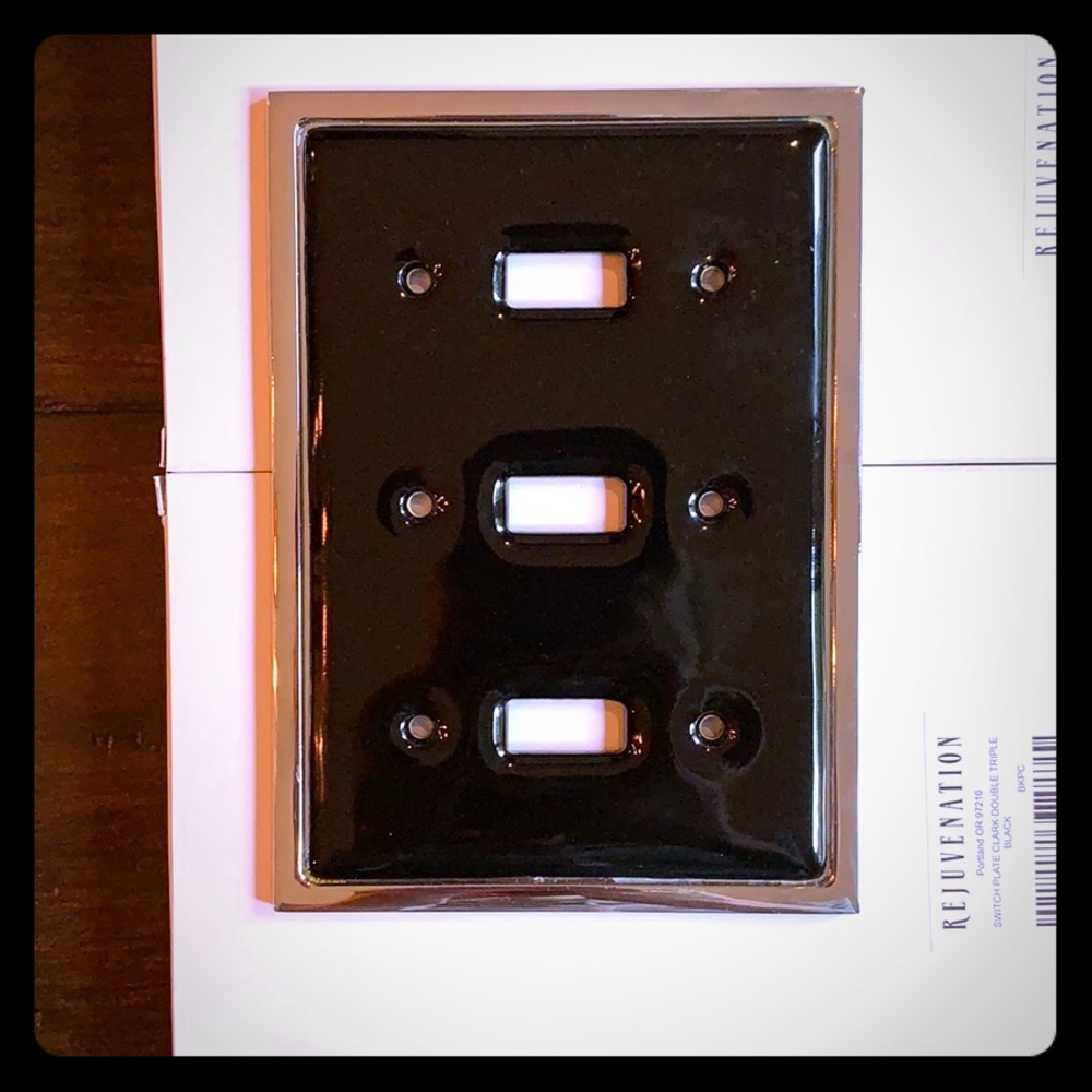 4 Rejuvenation 3 toggle switch plate